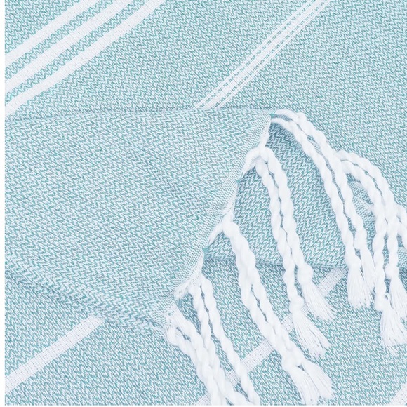 TURKISH BATH/BEACH TOWEL 36”x71” BLUE NEW - Picture 2 of 2